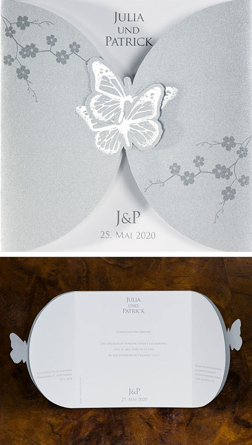 Hochzeitseinladungen Schmuckbild