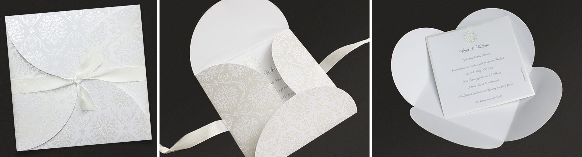 Hochzeitseinladungen  Schmuckbild